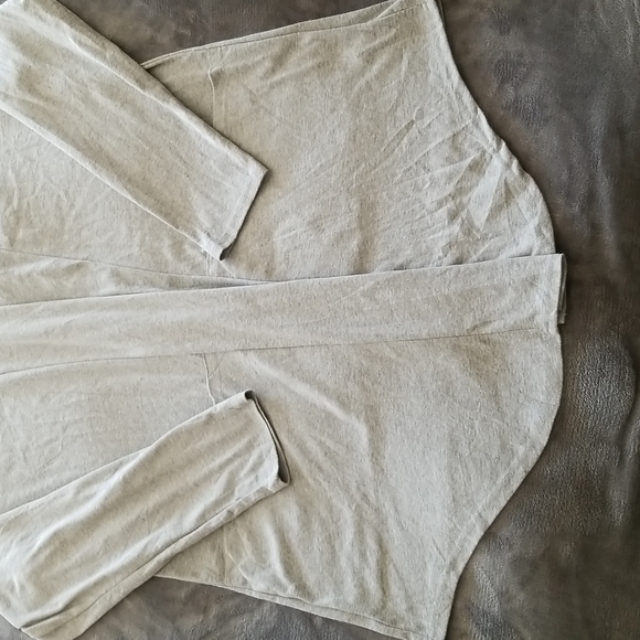 NWOT Coofandy Tunic Length Cardigan with Pockets Heather Grey Size XXL - Picture 12 of 12